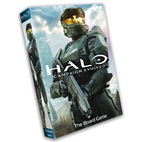 Official box image for Halo: Campaign Evolved - The Board Game from Mantic Games.