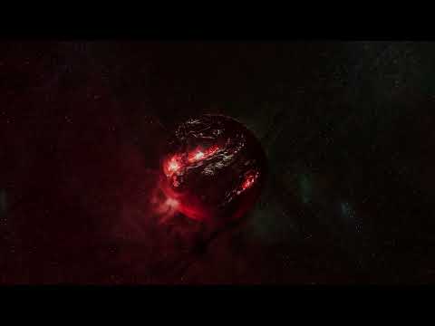 A dark official Chaosium teaser still for Call of Cthulhu: Old Ones Origins, showing a red-lit cosmic object against a shadowed background.
