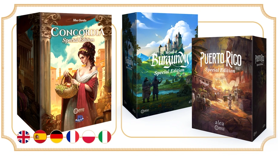 Official Concordia Special Edition preview image from Gamefound used as a supporting visual in GameGuideDog coverage of the campaign preview.