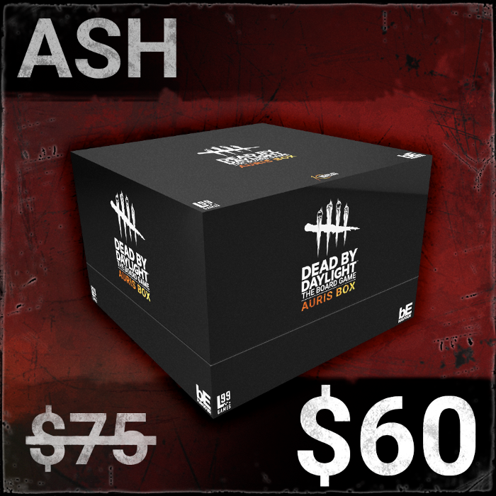 Official Gamefound image for the Dead by Daylight Auris campaign's Ash pledge for existing owners.