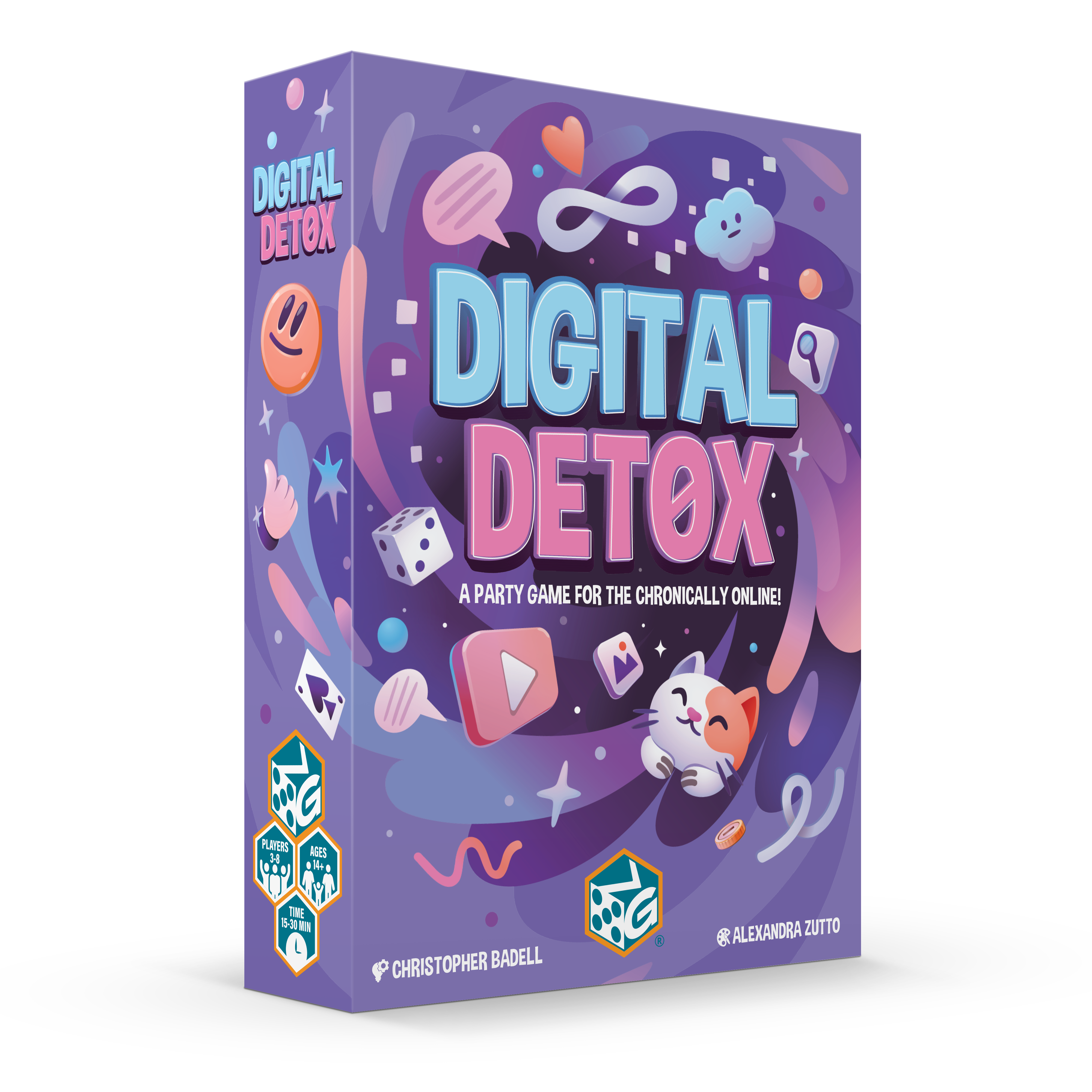 Official Digital Detox box art used as a supporting visual in GameGuideDog coverage of the Greater Than Games founders return.