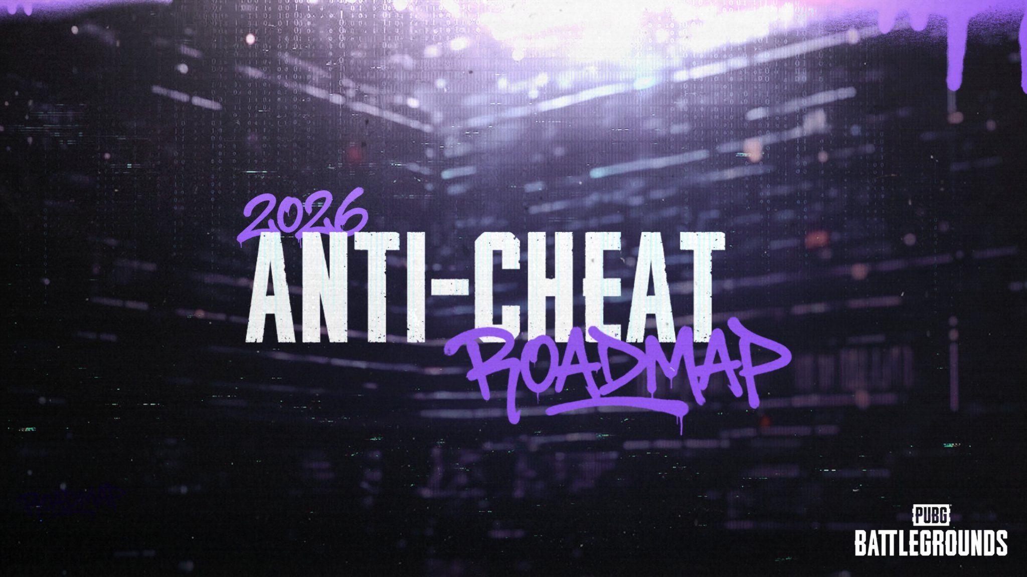 Official PUBG: BATTLEGROUNDS anti-cheat roadmap artwork used for the March 24, 2026 update.