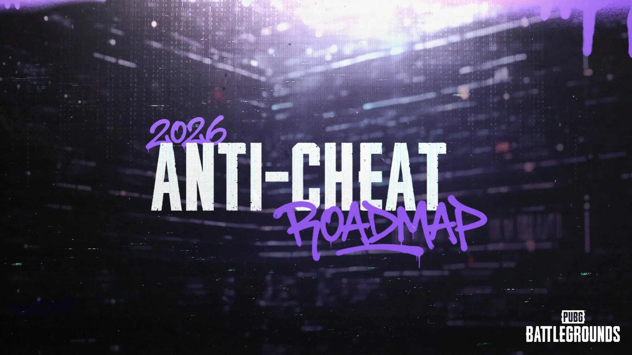 Official PUBG: BATTLEGROUNDS anti-cheat roadmap artwork used for the March 24, 2026 update.