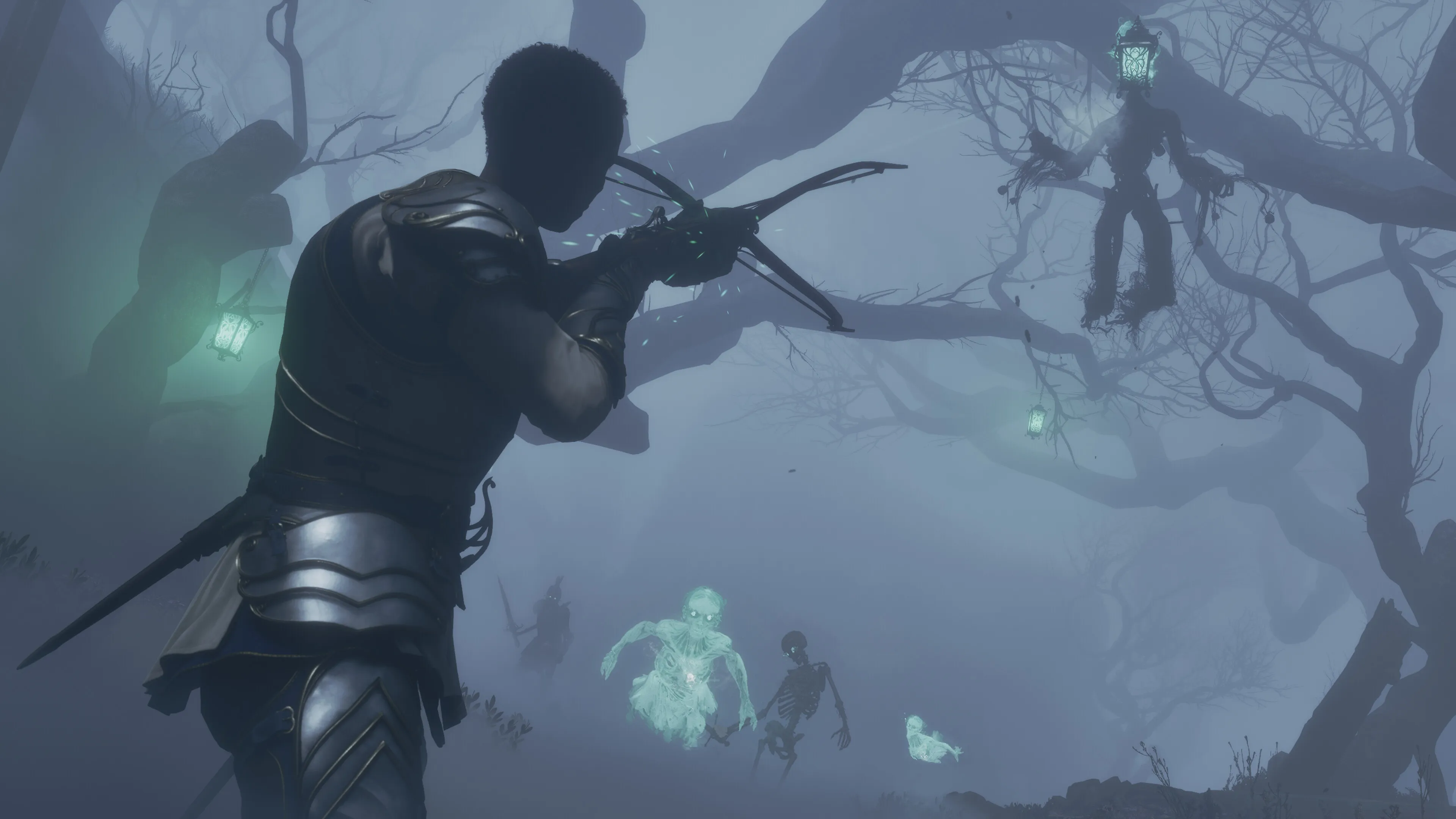 Official Fable image from PlayStation Blog showing the hero in a bright forest clearing.