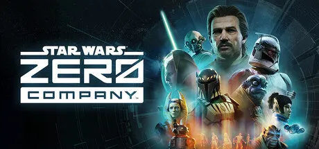 Official Star Wars Zero Company Steam header art showing Hawks and the squad in Clone Wars-era key art.