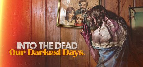 Official Into the Dead: Our Darkest Days header art from Steam showing survivors moving through the game logo treatment.