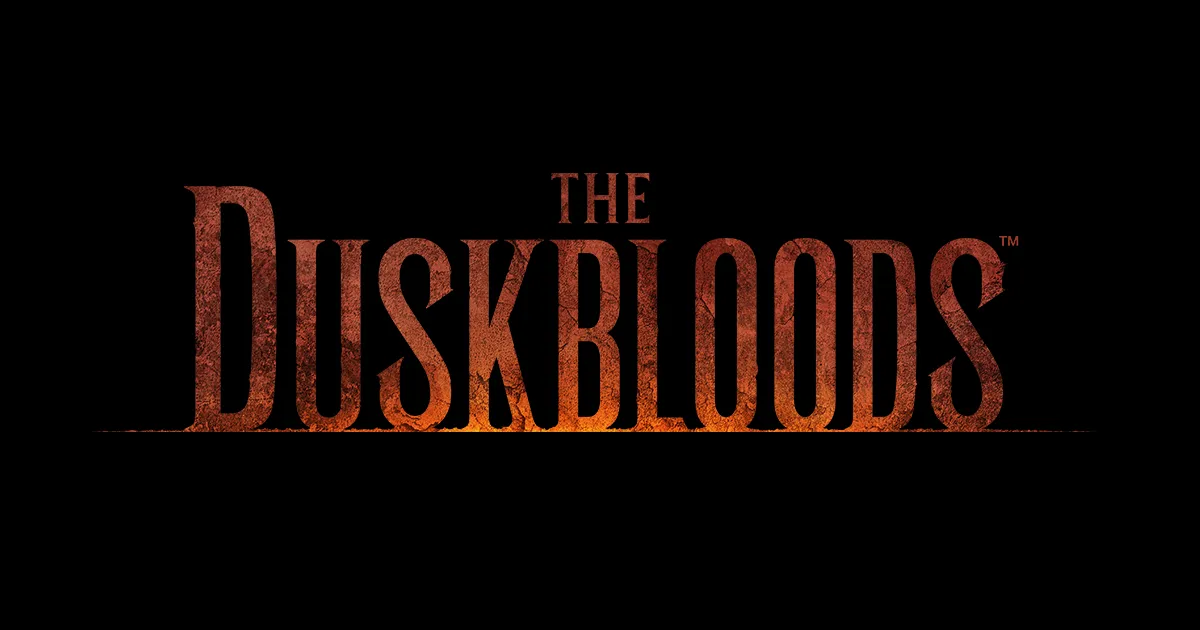 Official The Duskbloods key art from FromSoftware showing the gothic multiplayer action game on Nintendo Switch 2.