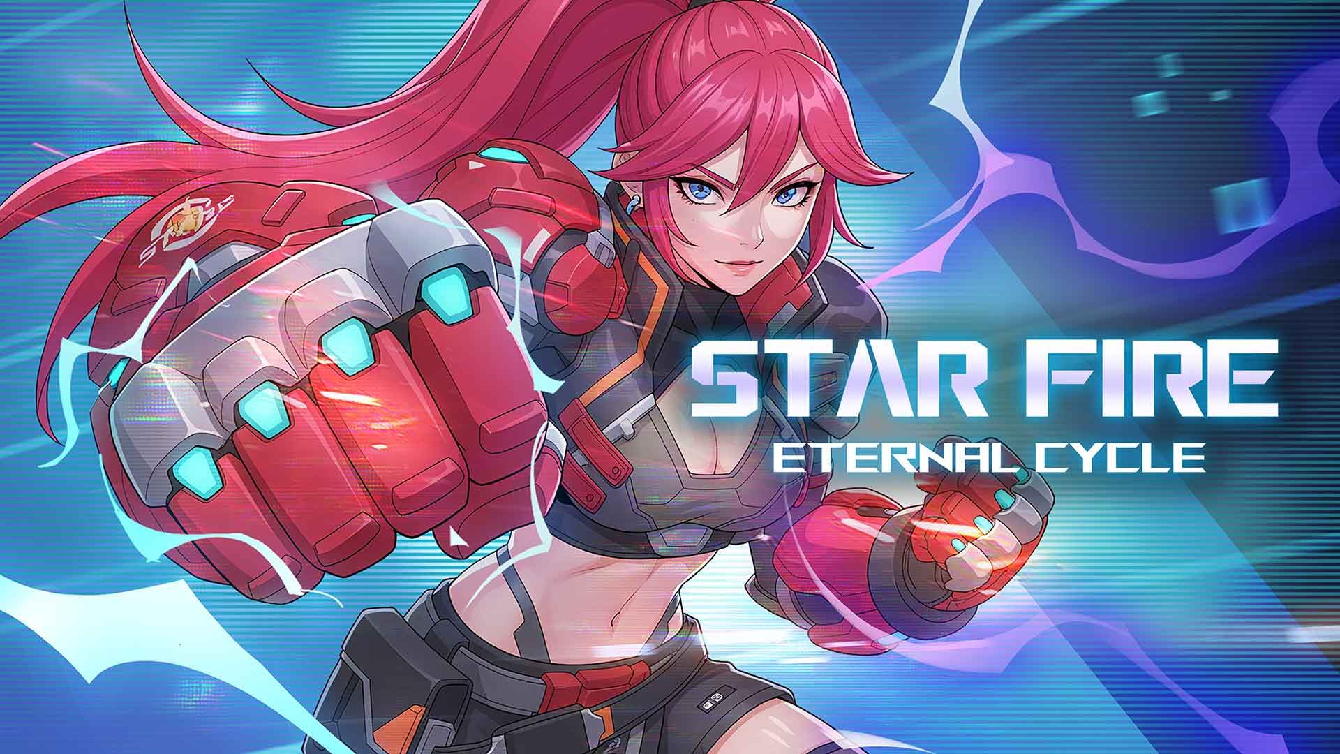 Official Star Fire: Eternal Cycle key art used for the Xbox and Windows launch announcement.