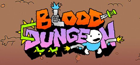 Official Blood Dungeon header art showing its red 2D platforming combat and title logo.