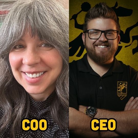 Oficjalna grafika Cephalofair z ogłoszenia o zmianach w zespole zarządzającym.