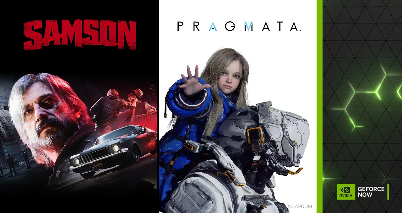 Official GeForce NOW April 2026 lineup artwork used for GameGuideDog coverage of NVIDIA’s monthly cloud-gaming update.