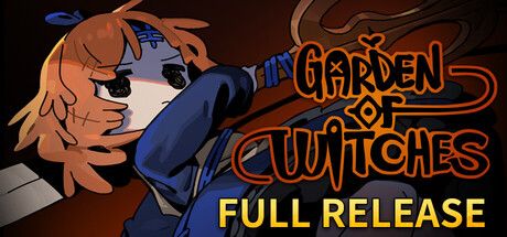 Official Garden of Witches header art showing Sil in the game's hand-drawn fantasy world.