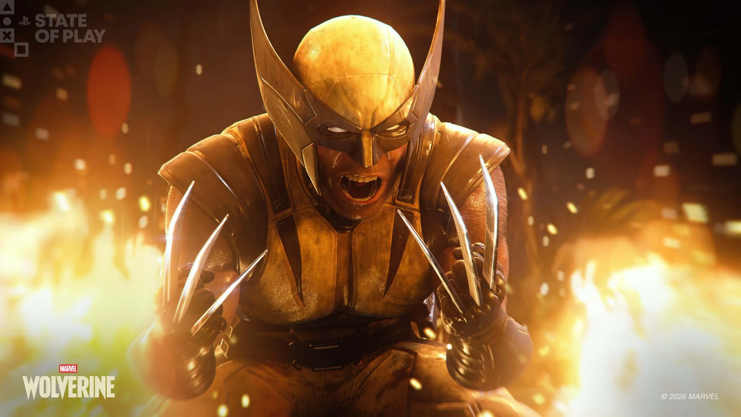 Official Marvel's Wolverine key art from PlayStation Blog used with the June 2026 gameplay deep dive.
