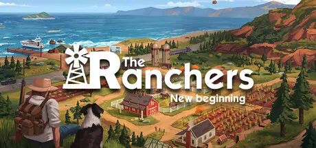 Official The Ranchers header art showing a colorful farm scene with animals, buildings, and the game's logo.