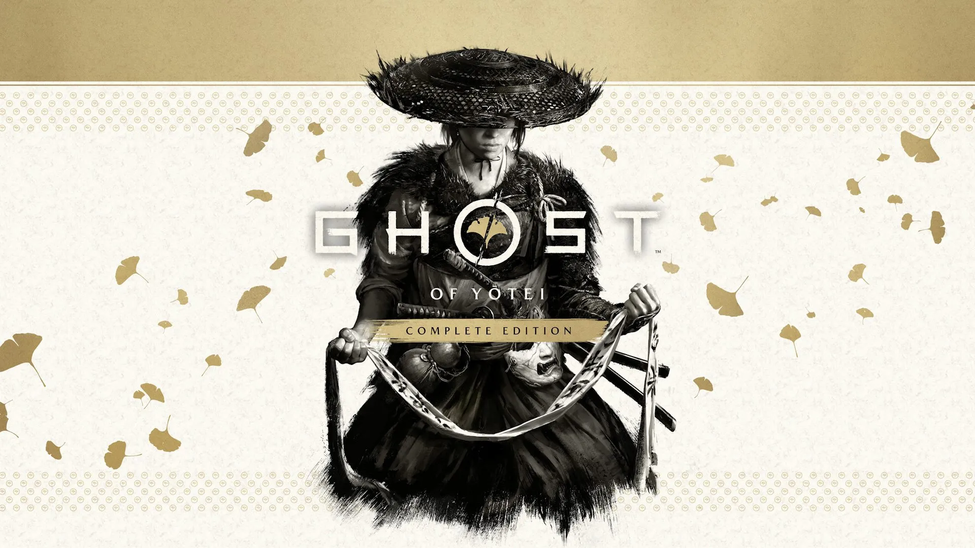 Official Ghost of Yotei image showing Atsu standing amid tall grass and bright autumn leaves.