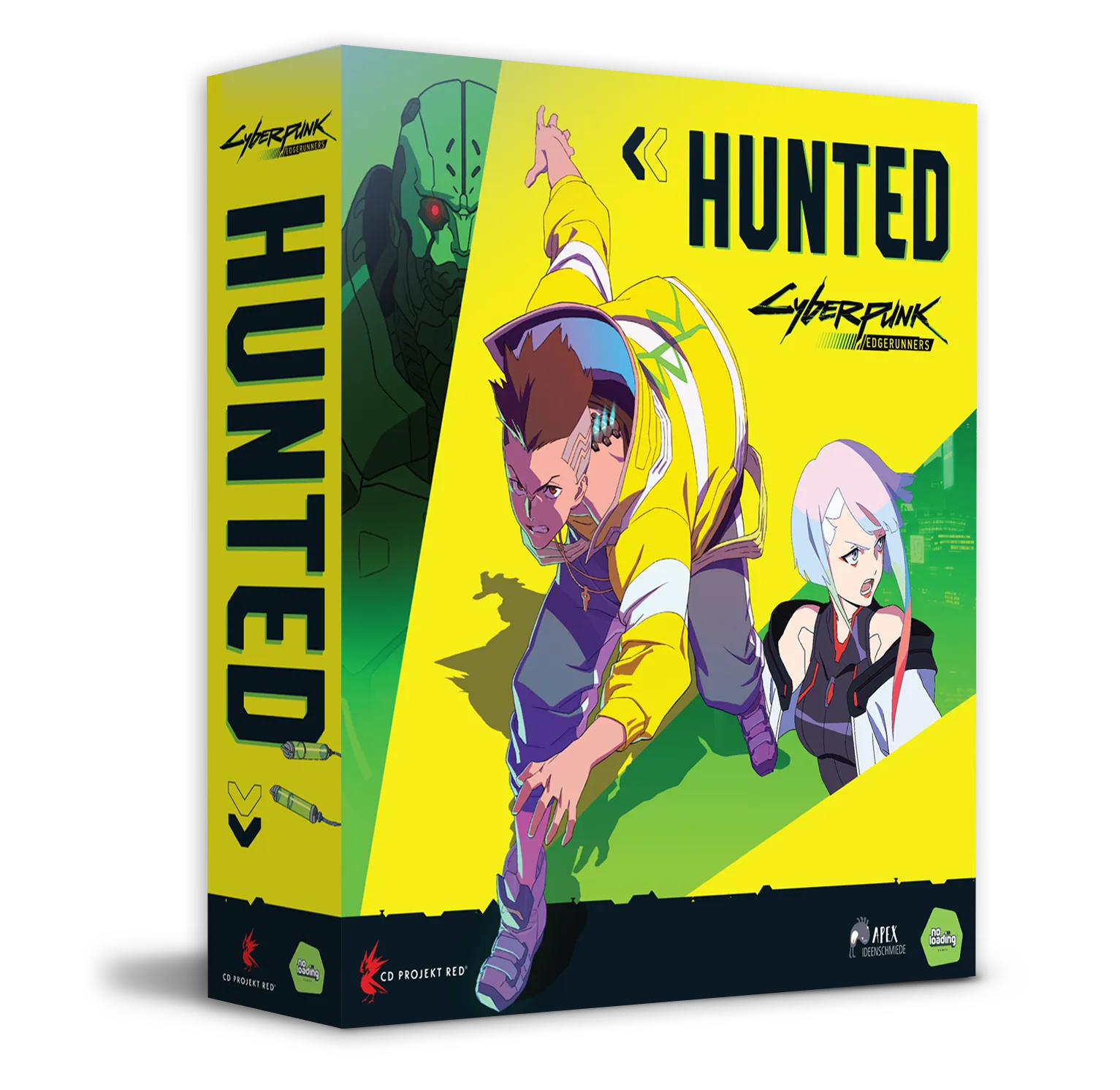 Official No Loading Games box render for Cyberpunk: Edgerunners - Hunted.