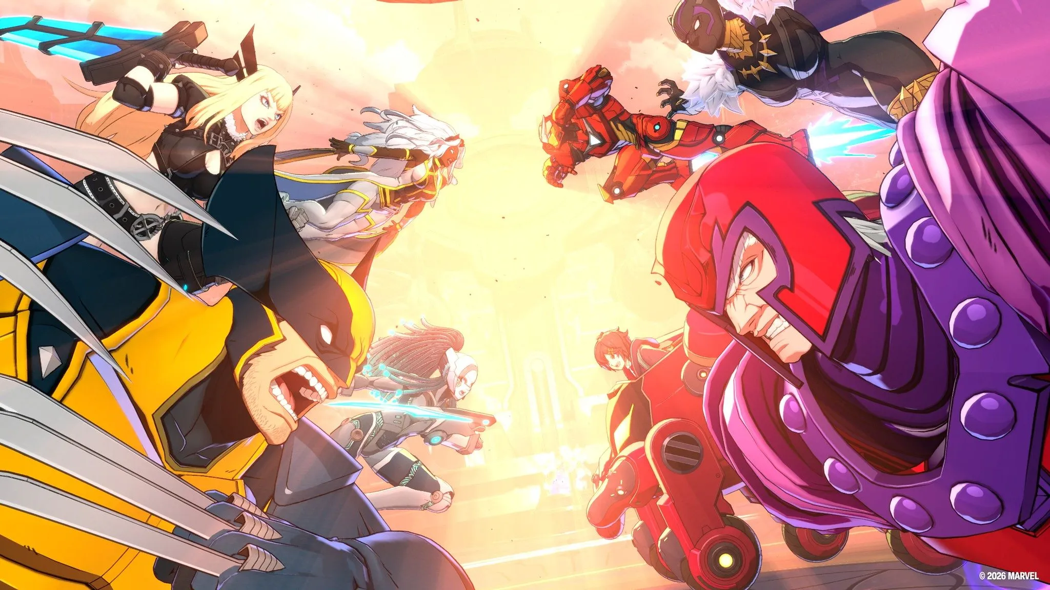 Official MARVEL Tōkon: Fighting Souls key art used for the open beta announcement.