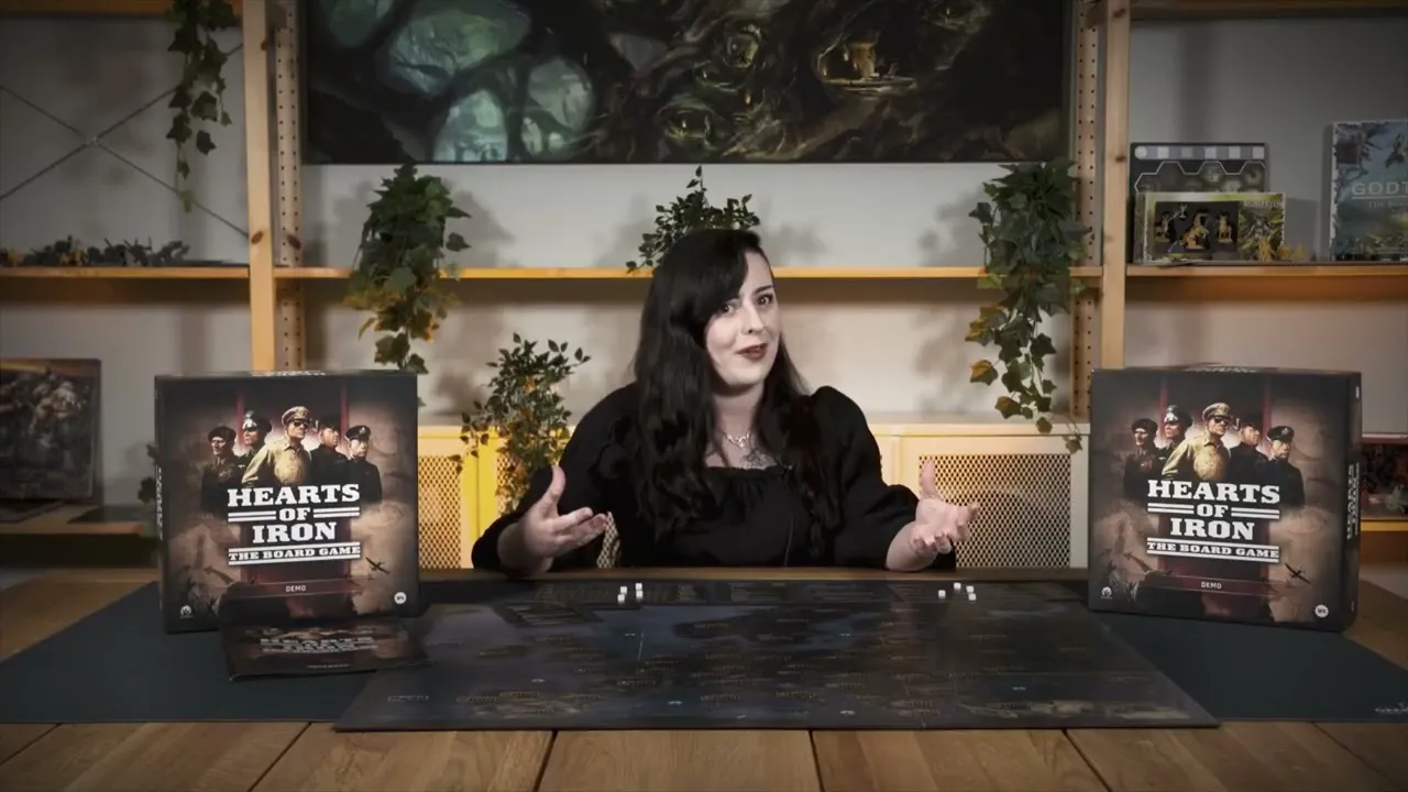 Official Hearts of Iron: The Board Game trailer thumbnail from Steamforged Games and Paradox Interactive.