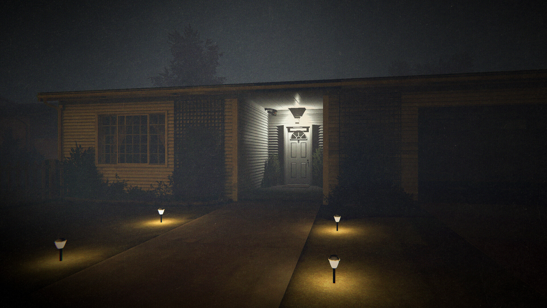 Official Phasmophobia screenshot from Steam showing the Alan Wake crossover environment used as a supporting visual in GameGuideDog coverage.
