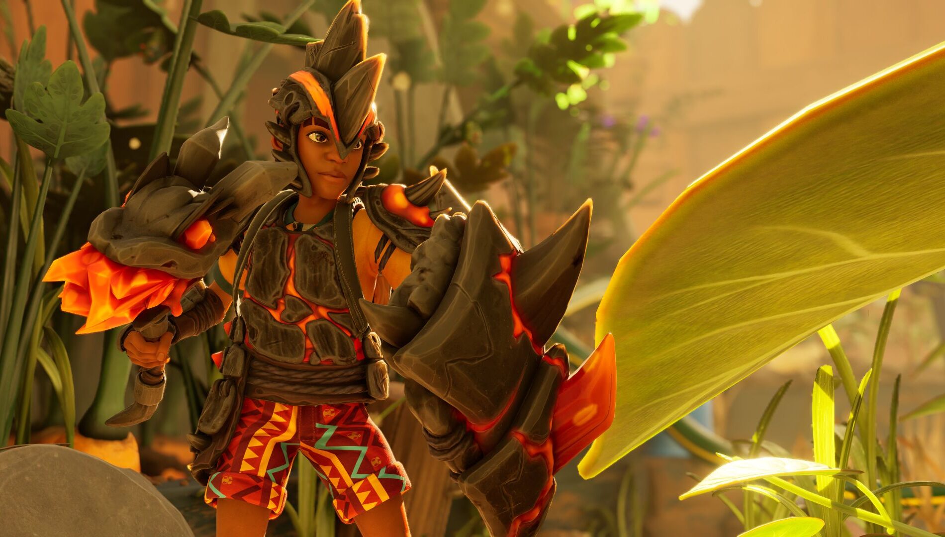 Oficjalna grafika z Grounded 2 pokazująca pancerz i nagrody związane z King Dozerem.