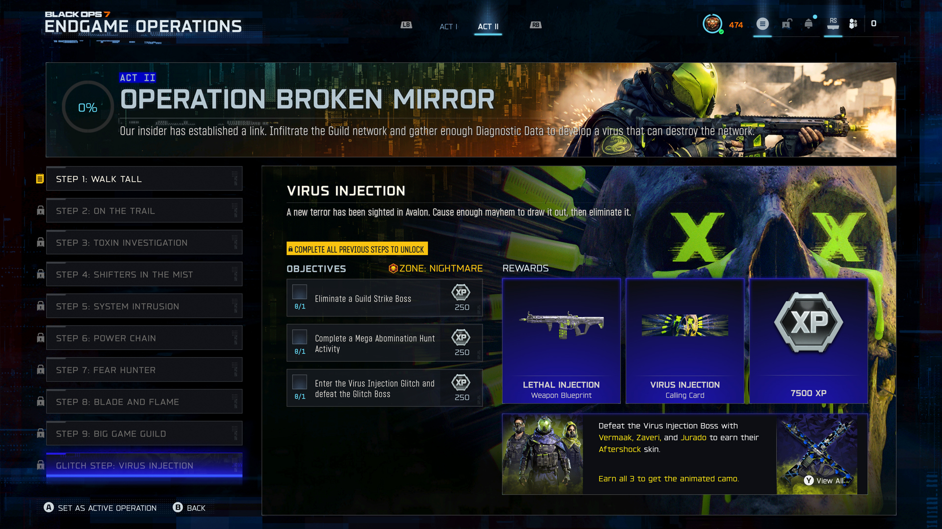 Official Black Ops 7 Season 03 Reloaded image highlighting Endgame and Zombies content from the mid-season update.