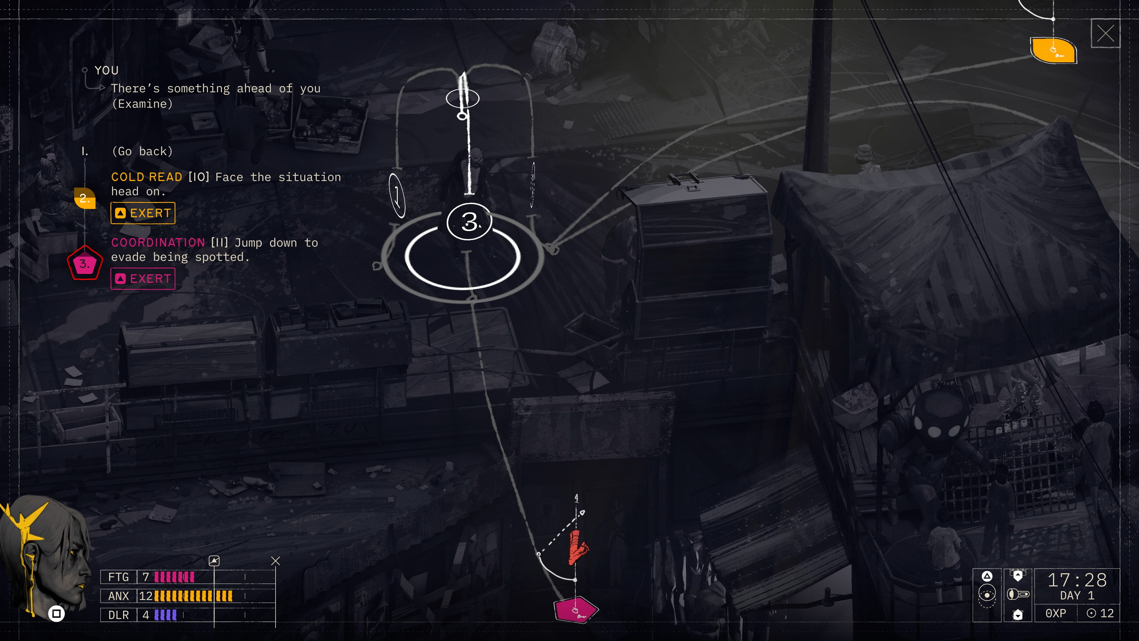 Official PlayStation Store image for Zero Parades: For Dead Spies showing the game's stylized urban espionage setting.