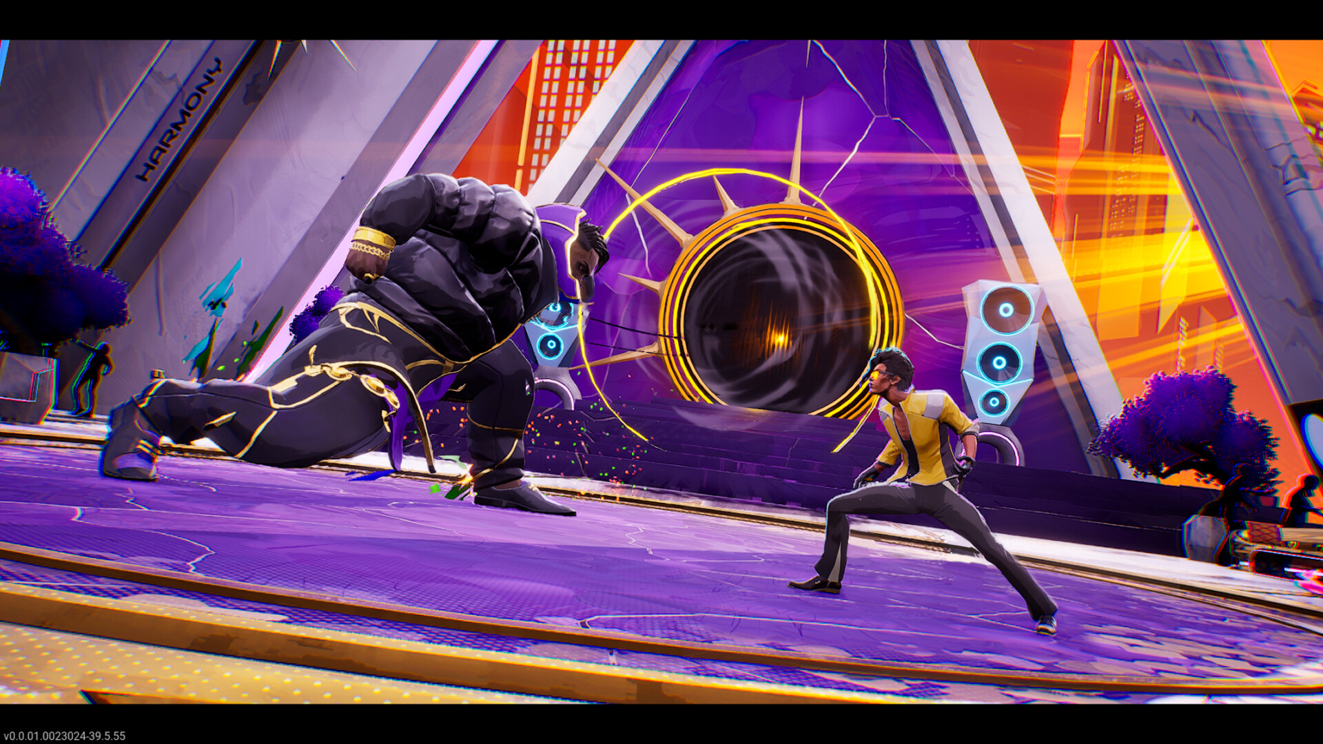 Dead as Disco screenshot highlighting stylish enemy encounters and music-synced action.