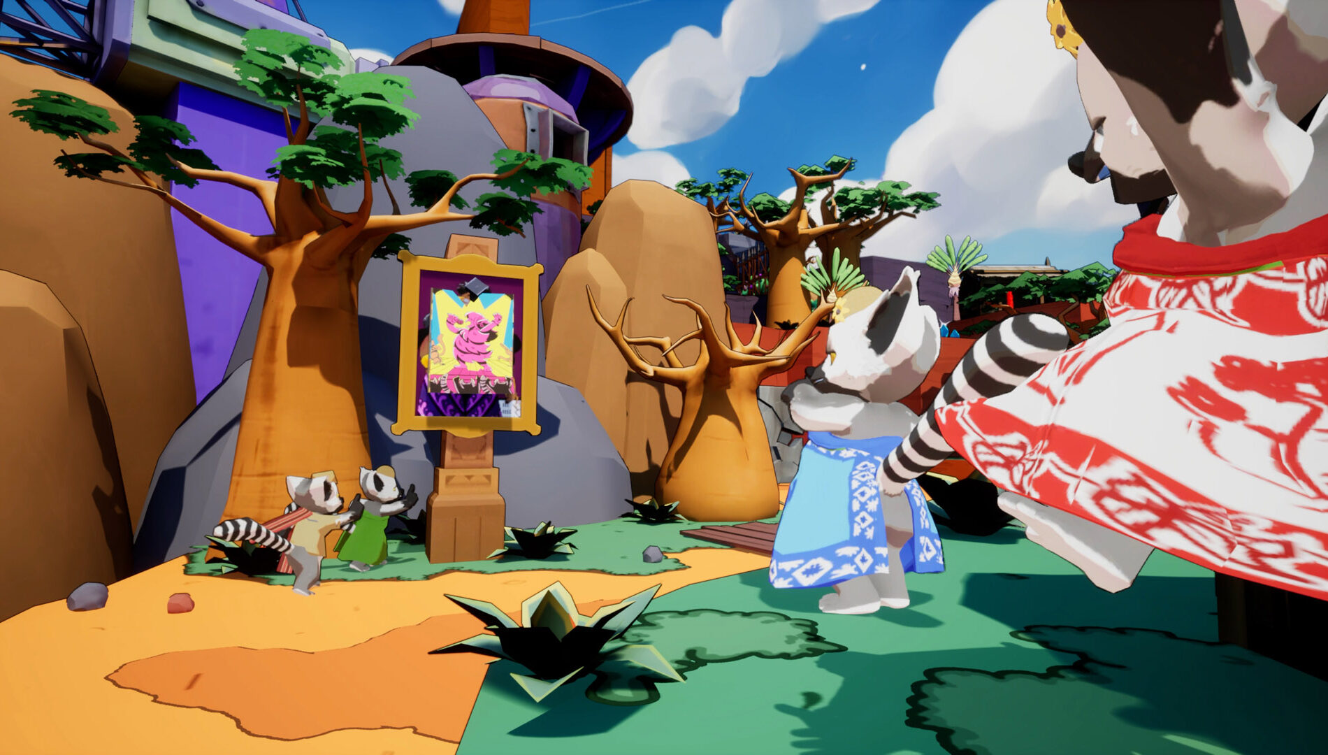 Official Kalanoro image showing Kalakely in one of the game’s action-platforming scenes.