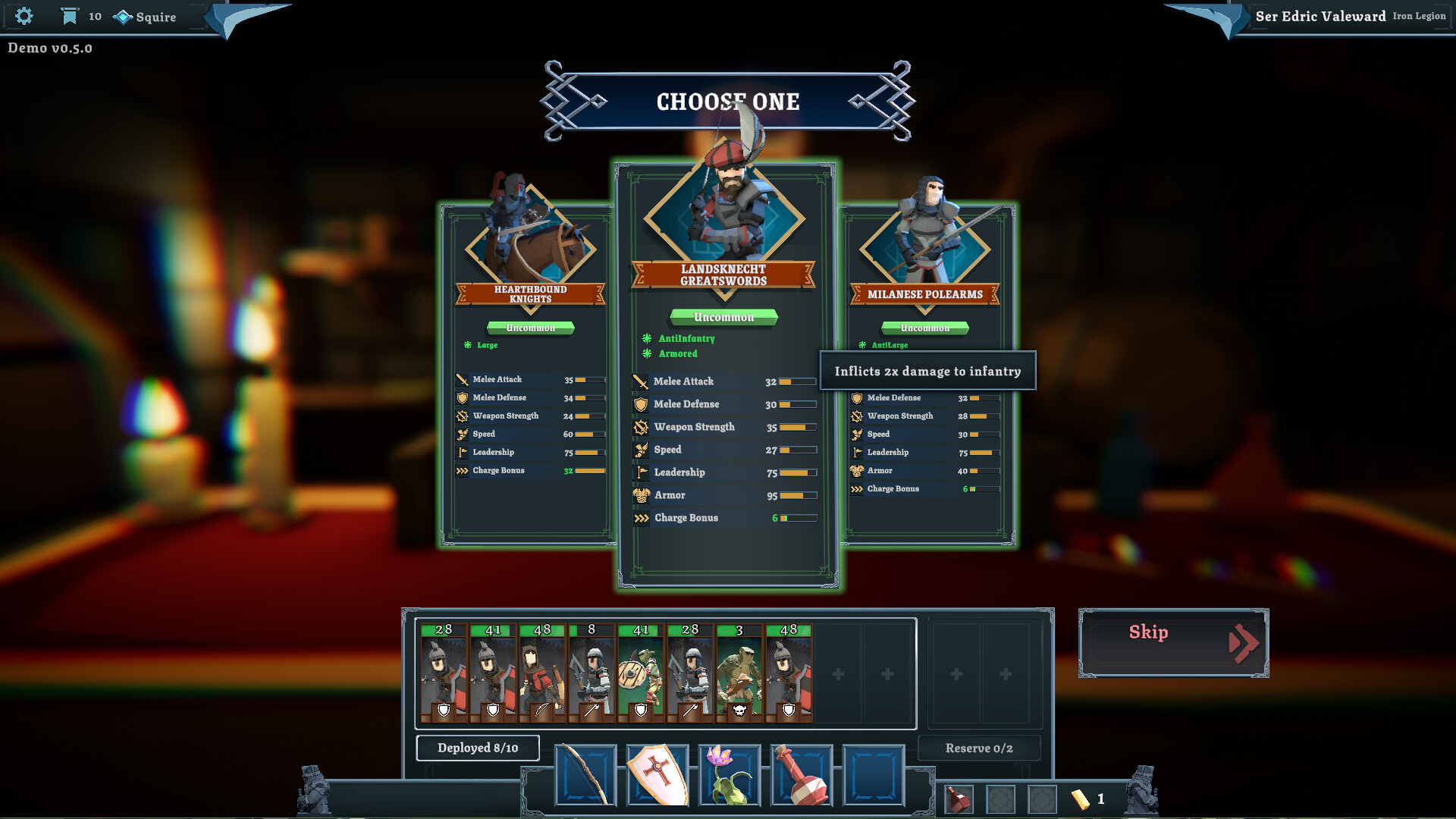 Official Tabletop Tavern Steam screenshot showing multiple fantasy units clashing across a stylized tabletop battlefield with bright combat effects.