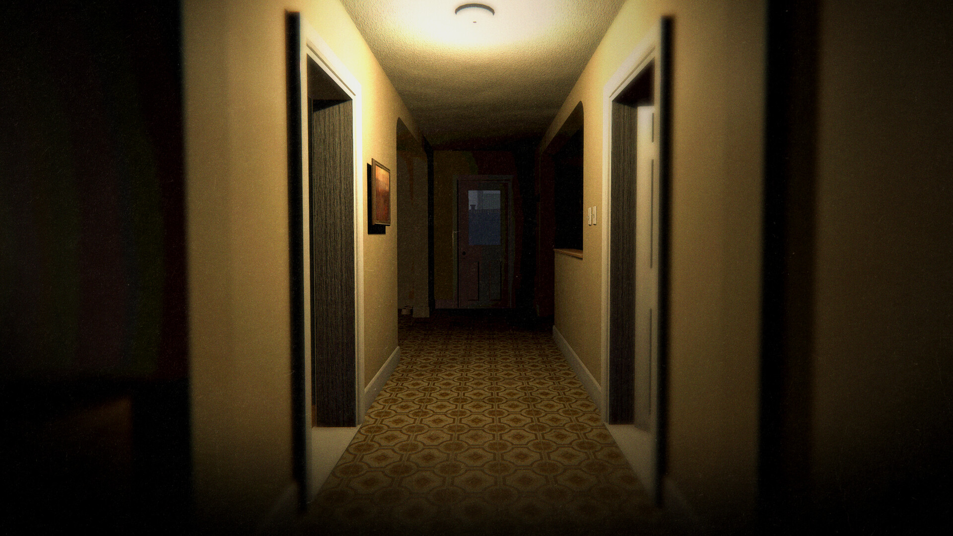 Official Phasmophobia screenshot from Steam showing players in a dark investigation space, used to illustrate the live co-op horror update.