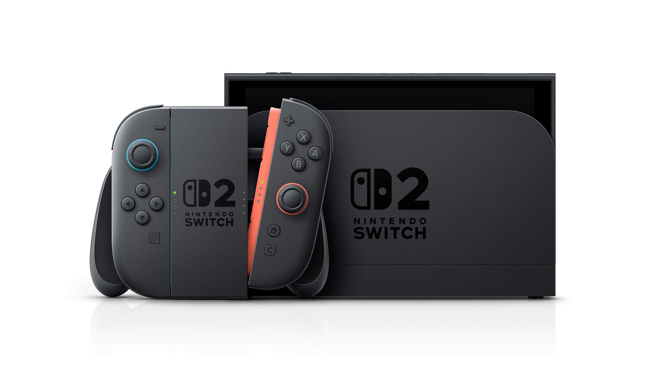 Official Nintendo Switch 2 product image from Nintendo showing the console hardware from the retail-facing launch materials.