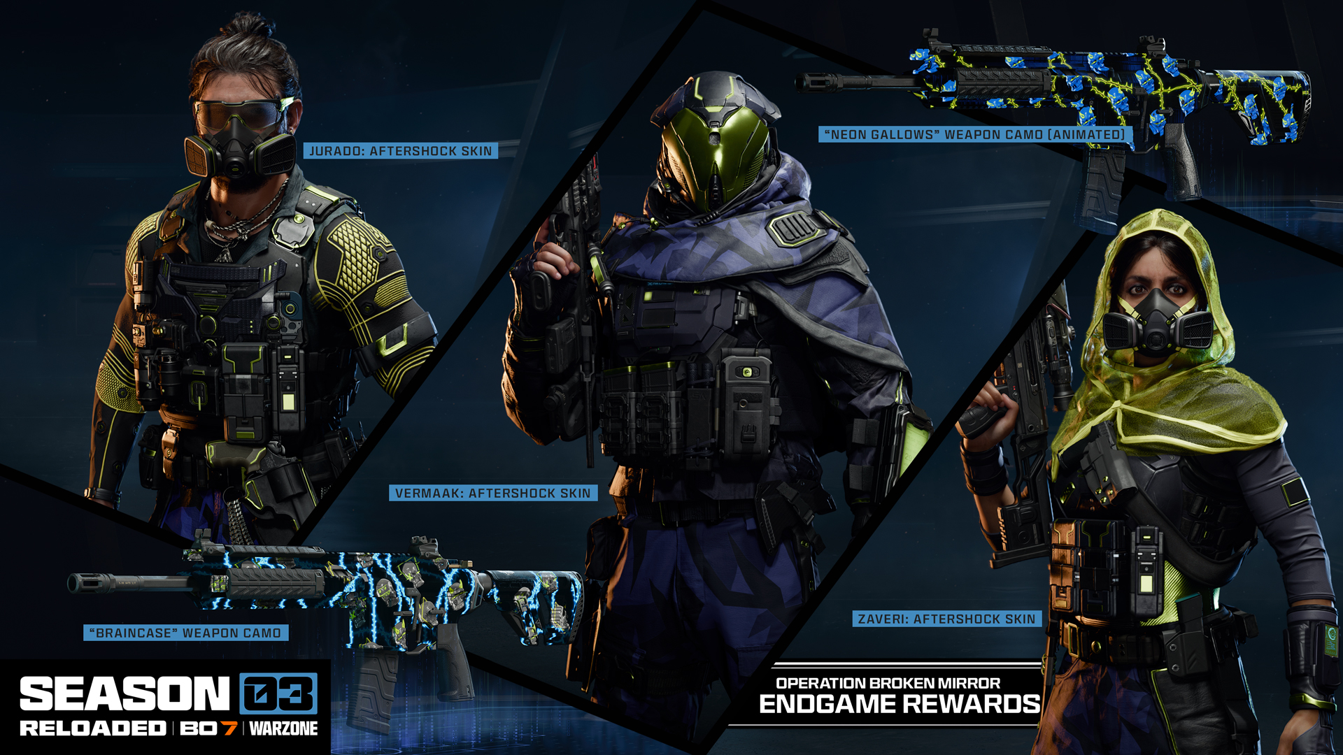 Official Black Ops 7 Season 03 Reloaded art showing another part of the April 30 content package.