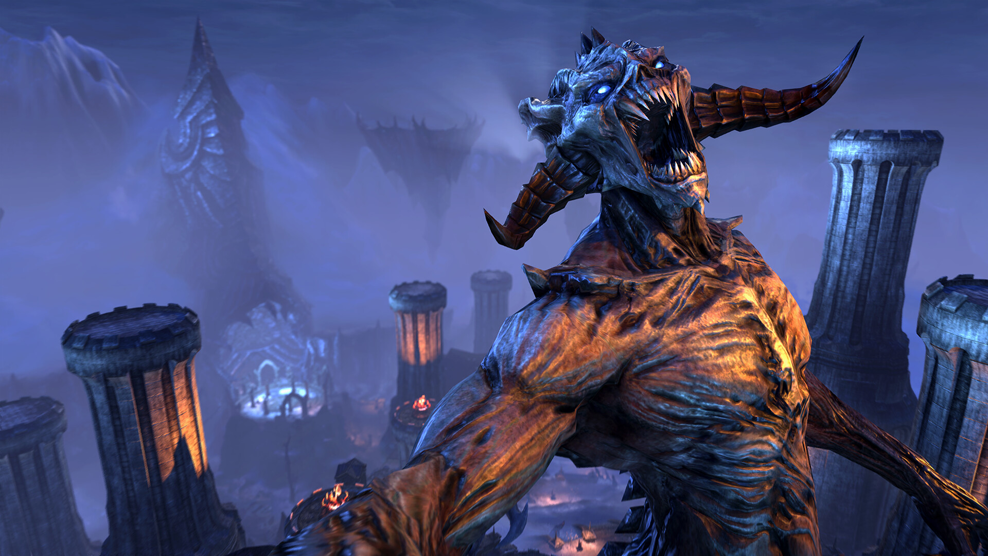 The Elder Scrolls Online Steam screenshot showing another official gameplay scene used to support Season Zero coverage.