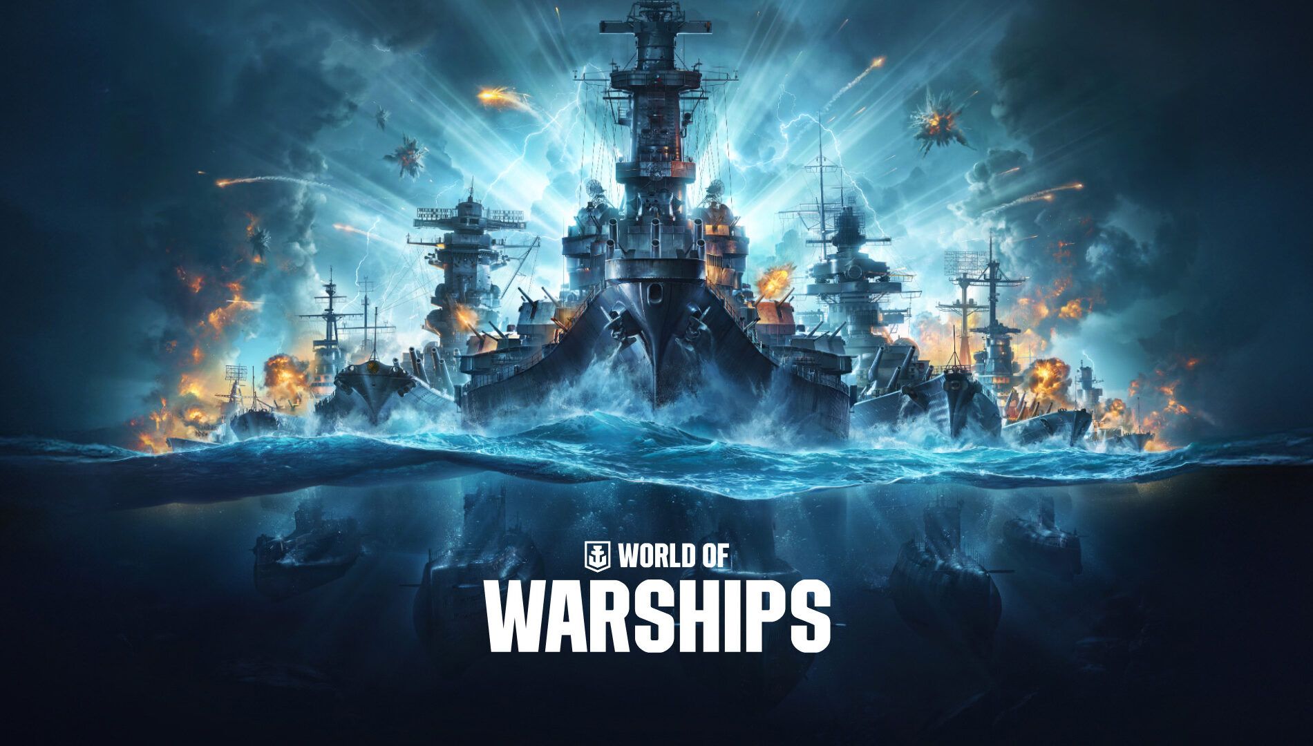 Official World of Warships key art used as supporting imagery for the April 9 Xbox Game Pass benefits story.