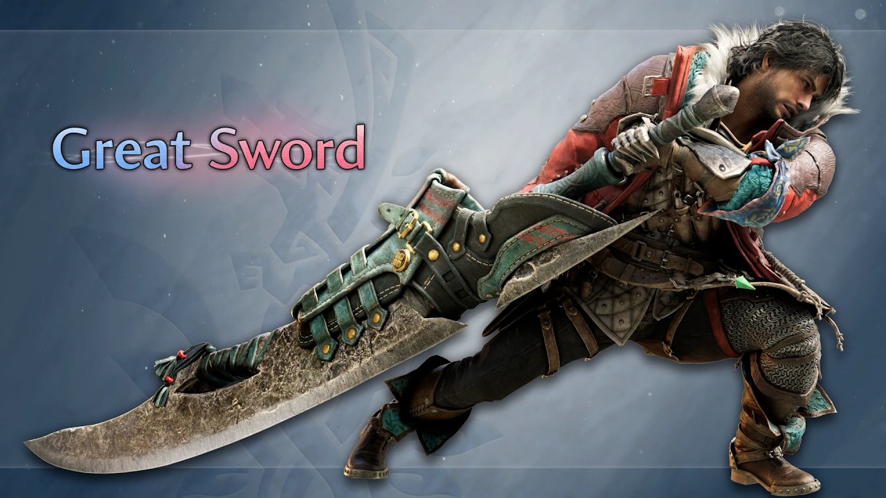 Official Monster Hunter Wilds Ascendance Great Sword breakdown thumbnail from Capcom's September 2 video.