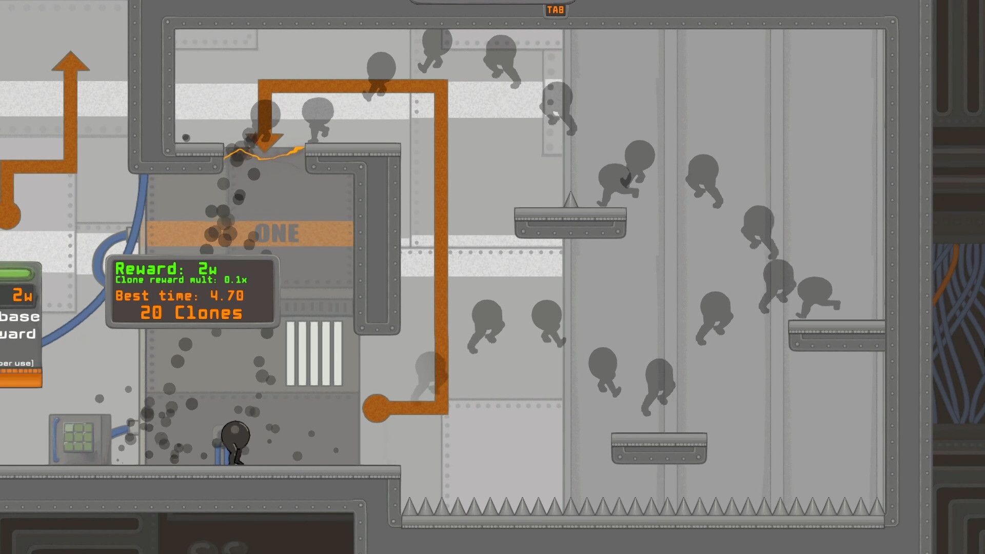 Official IGTAP gameplay screenshot showing a character moving through a pixel-art platforming area.