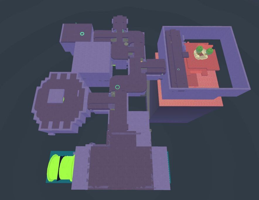 Official Frog Sqwad gameplay-style image showing one of the sewer environments from the Xbox announcement package.