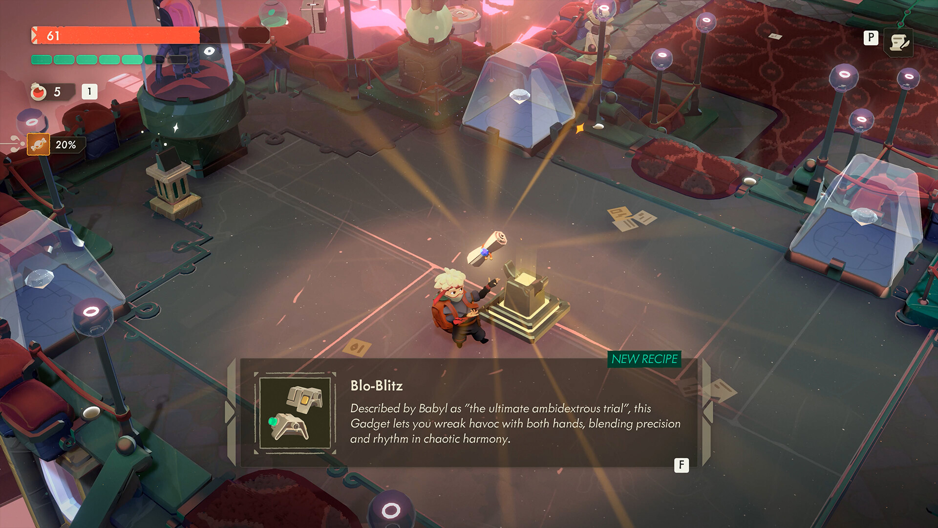 Official Moonlighter 2 screenshot showing the shopkeeping side of the game in the village hub.