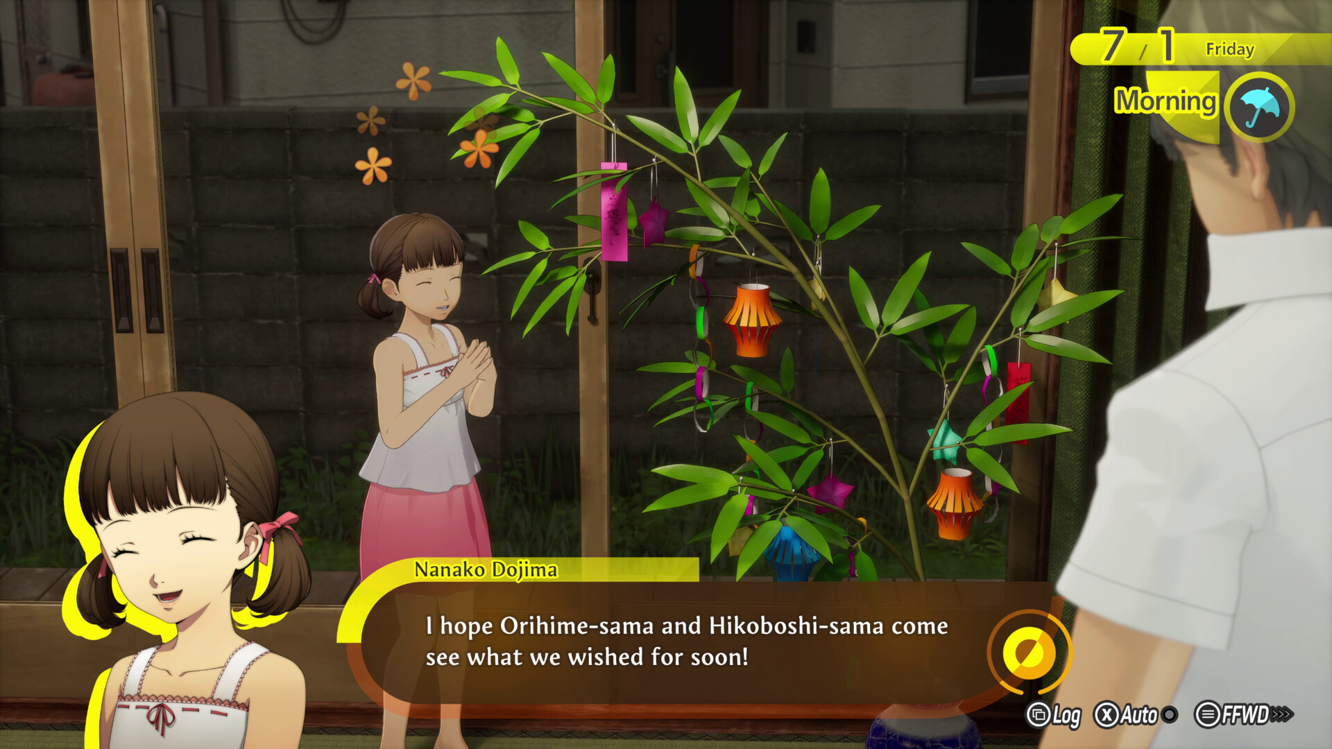 Official Persona 4 Revival screenshot showing a combat scene from the remake.