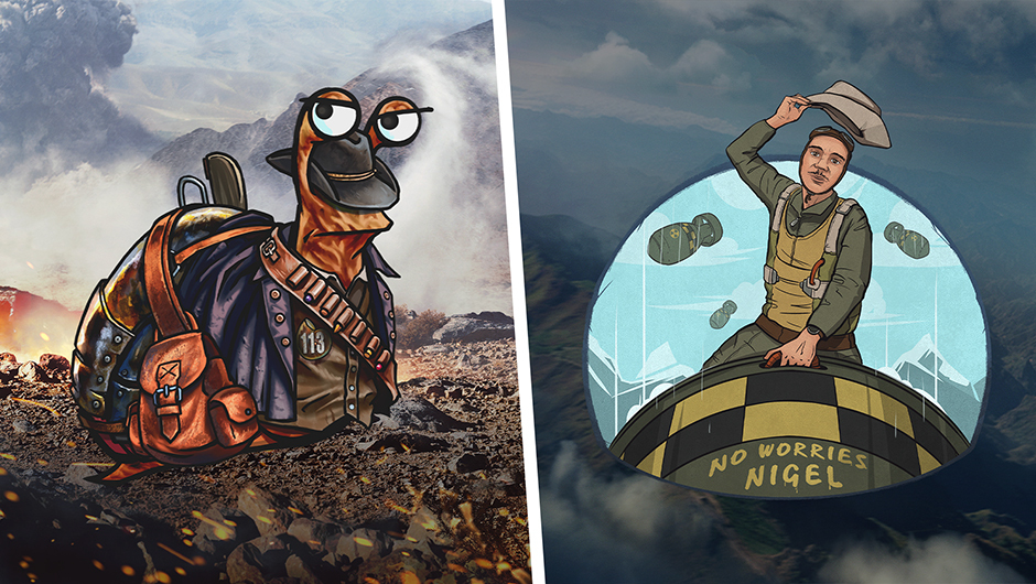 Official War Thunder artwork for the Go Nuclear special packs promotion.