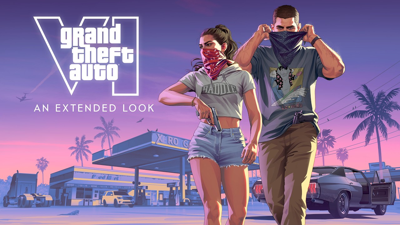 Official YouTube thumbnail for Rockstar's Grand Theft Auto VI extended-look upload.