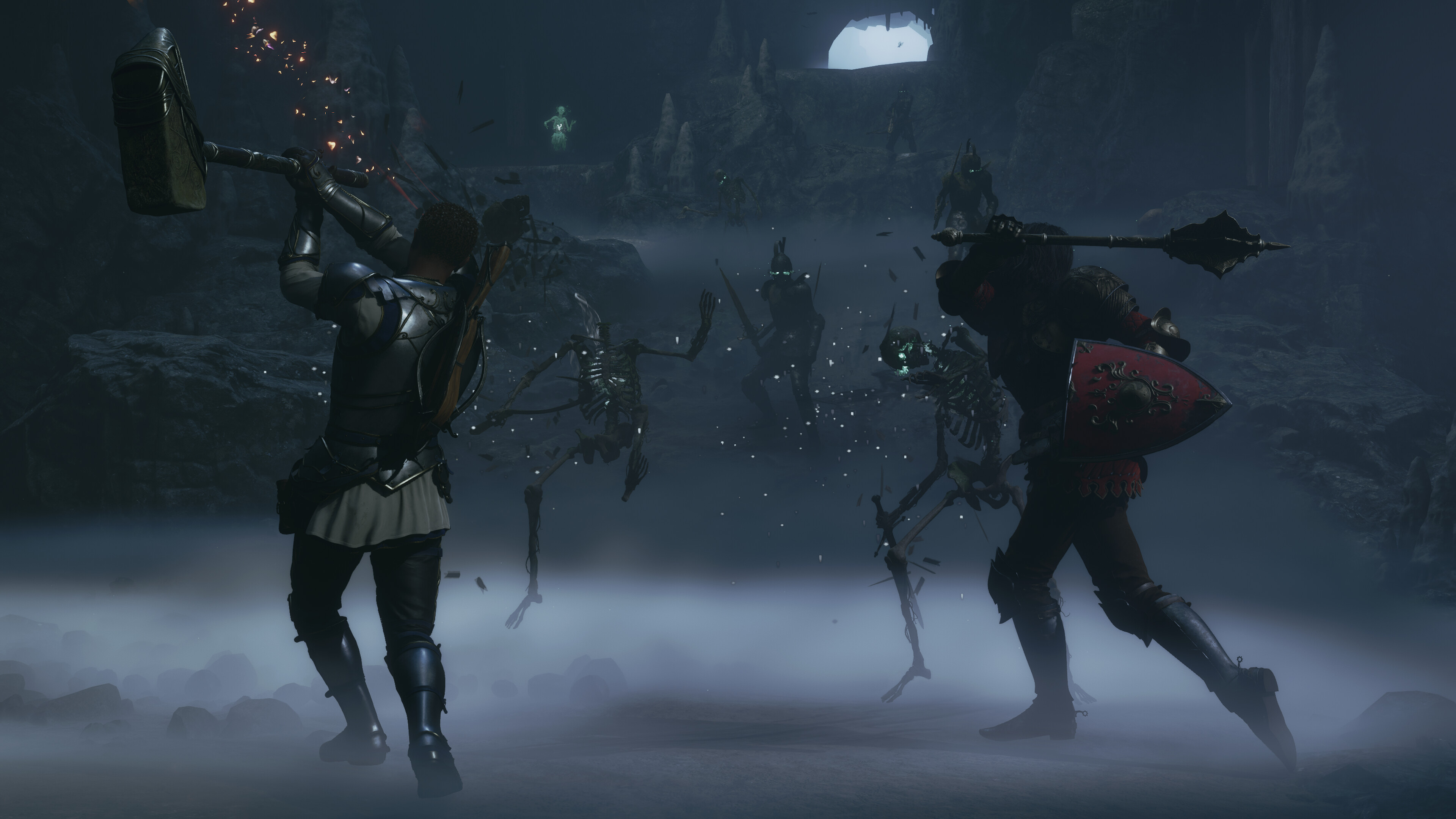Official Fable image showing a character in motion during a combat sequence.