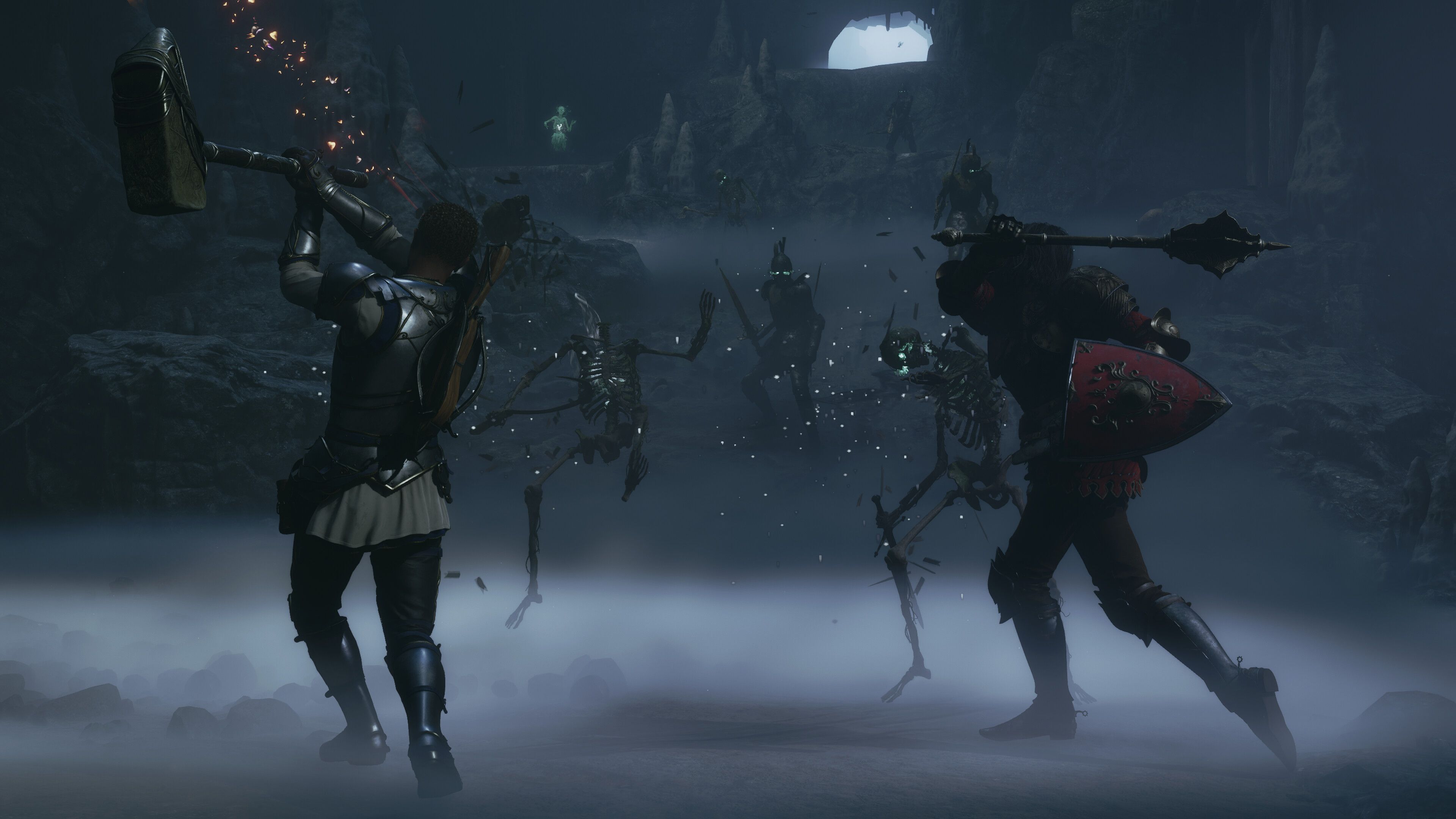 Official Fable image showing a character in motion during a combat sequence.