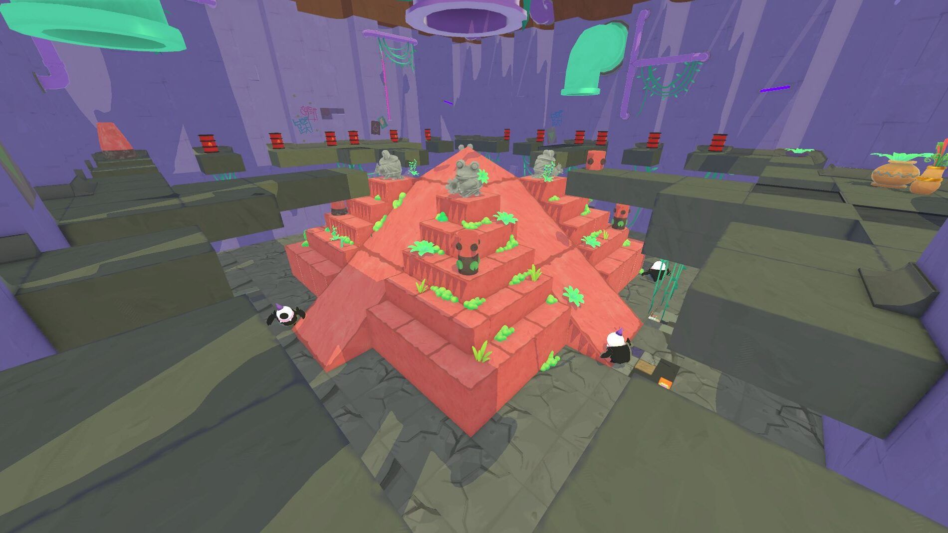 Official Frog Sqwad promotional scene art used as supporting media for the June 2026 Xbox story.