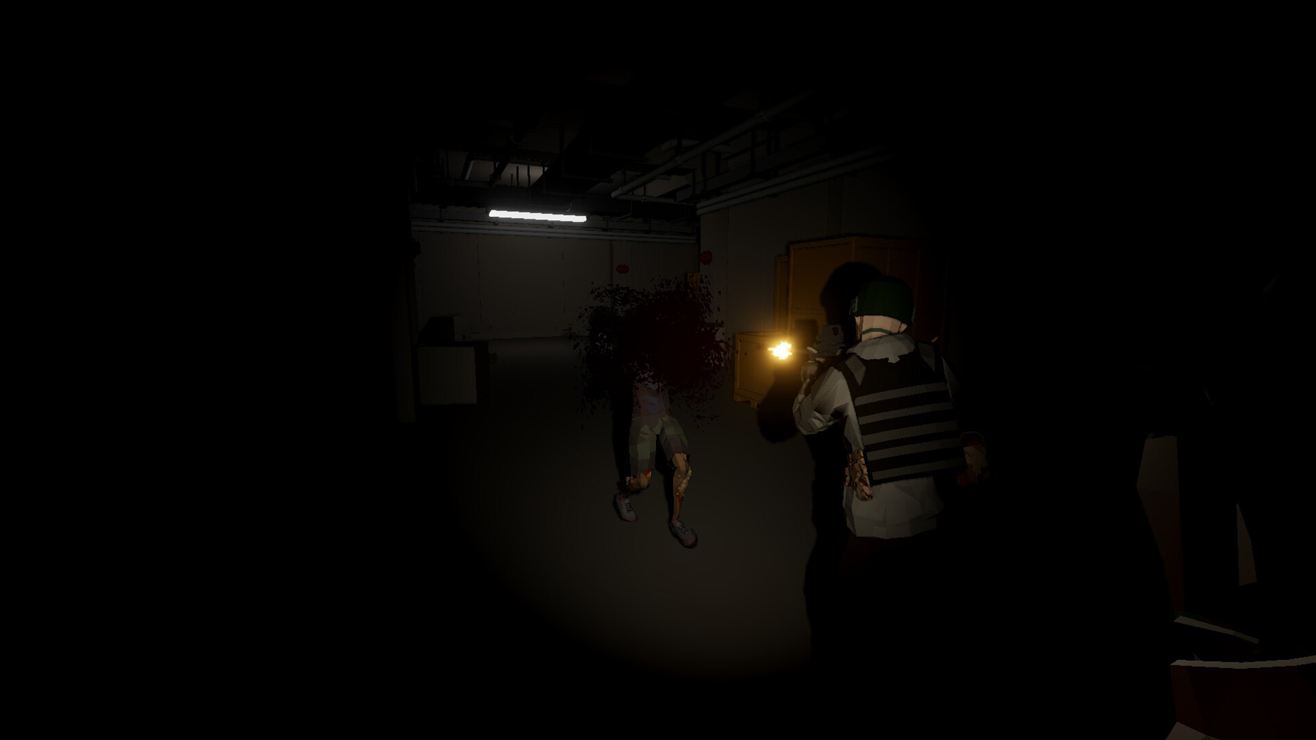Official Anymaker screenshot showing a custom vehicle and base-building equipment in the wilderness.