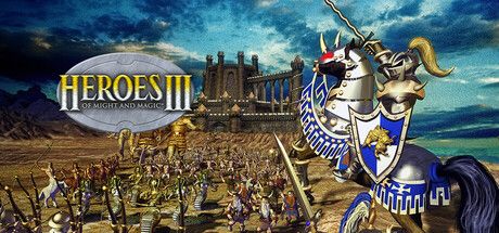 Official Steam screenshot for the original Heroes of Might and Magic III Complete edition showing the classic 2D strategy map.