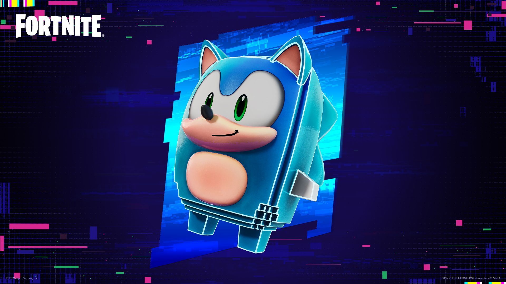 Official Fortnite Override artwork from Epic showing the new Sprite season theme.