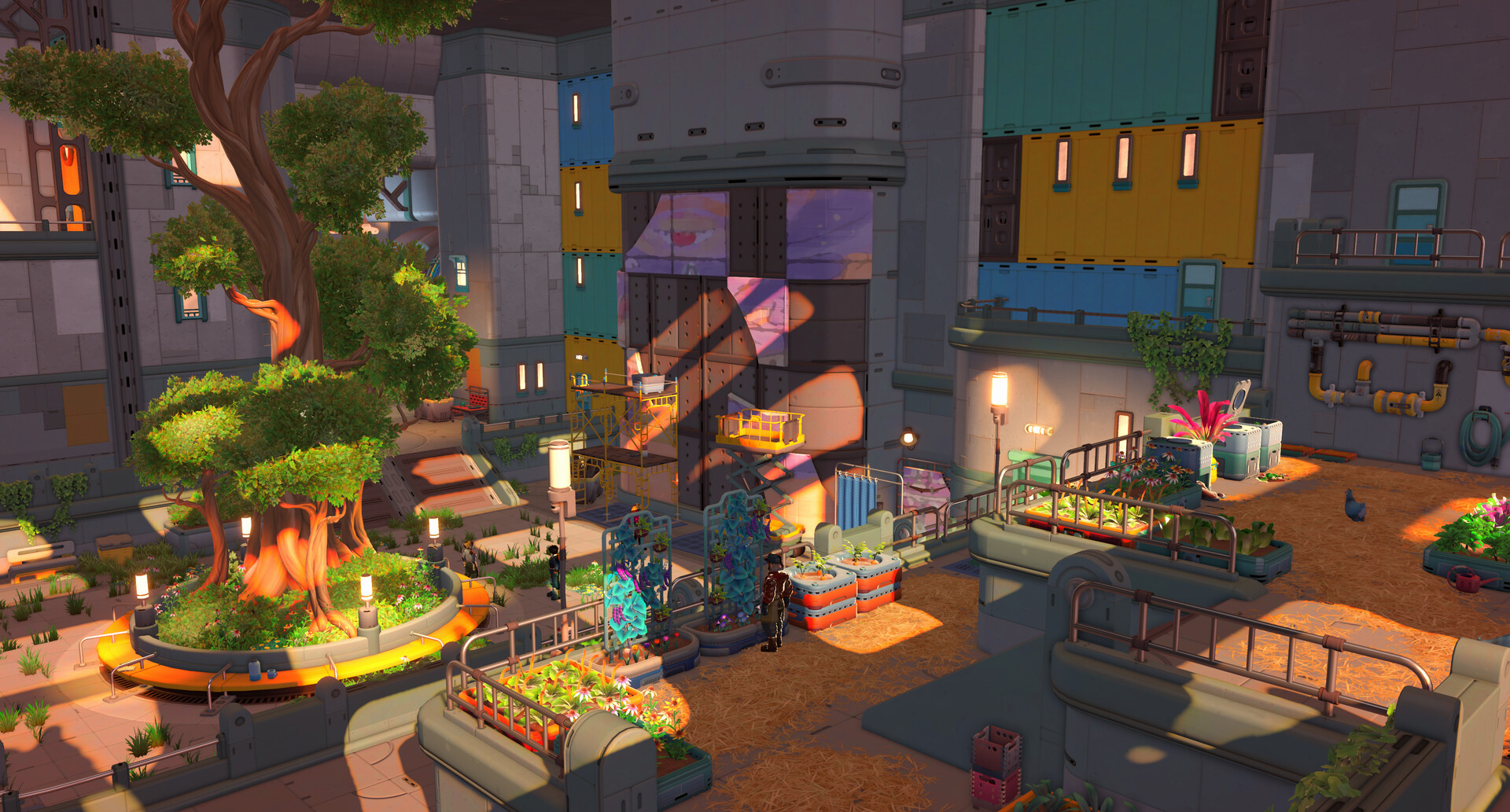 Official Steam screenshot from Young Suns showing exploration on one of the game's moonlets.