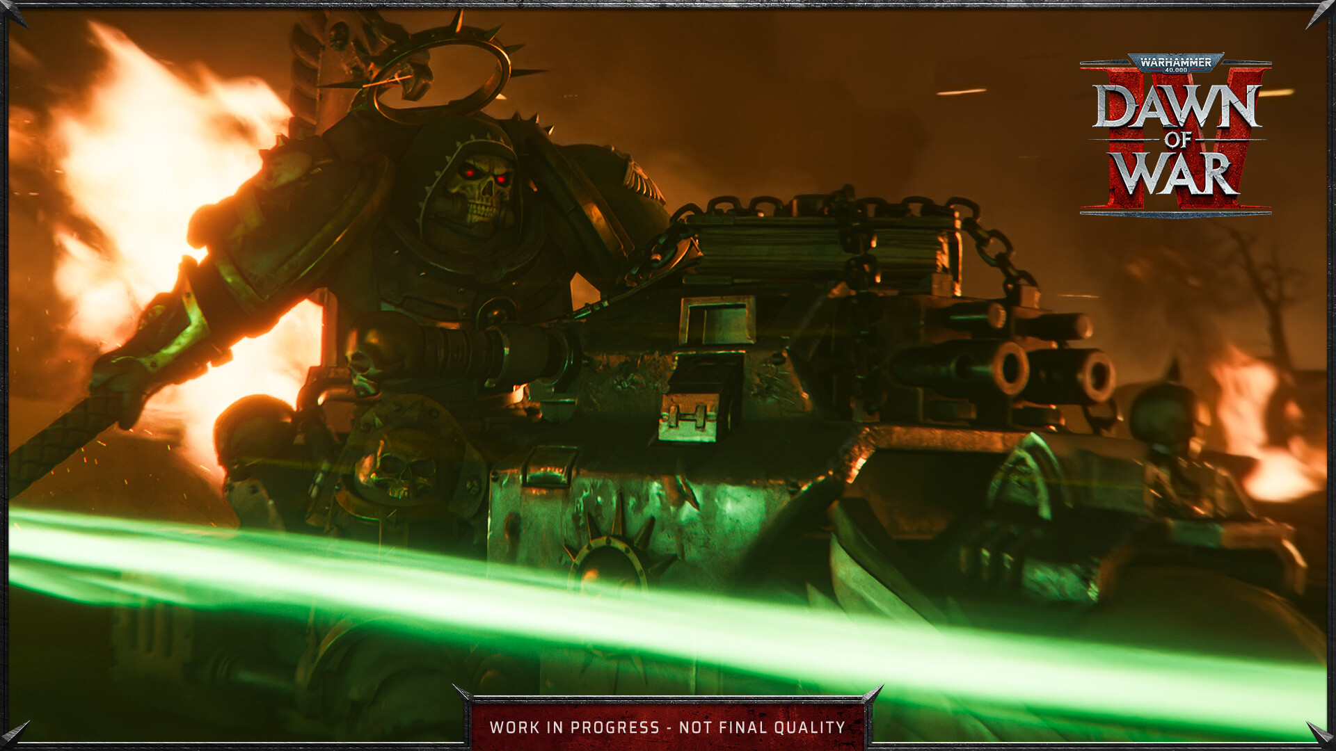 Official Dawn of War IV Steam screenshot showing another combat view from the Steam gallery.