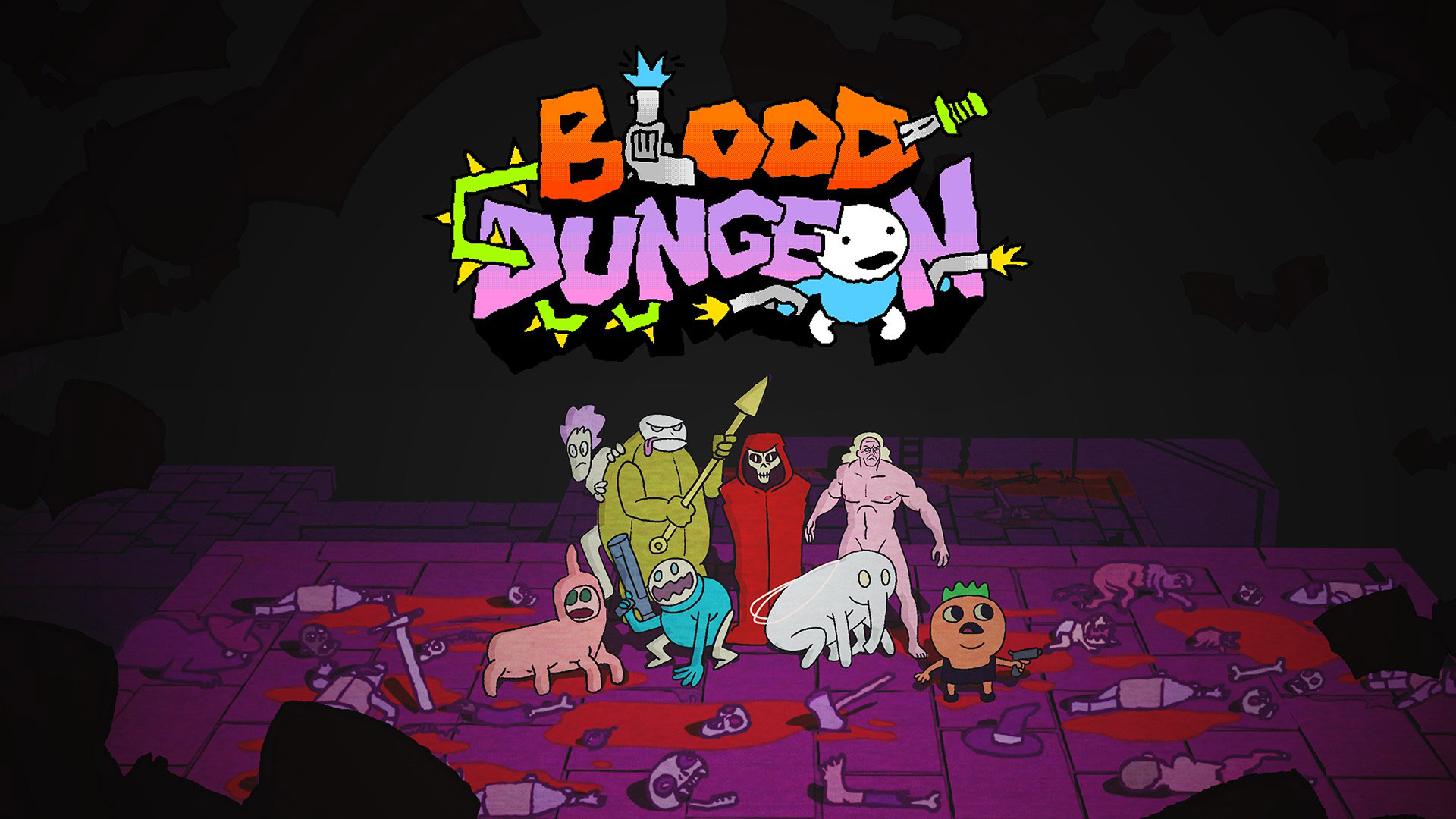 Official Blood Dungeon artwork from the Xbox Game Pass August 2026 Wave 2 post.